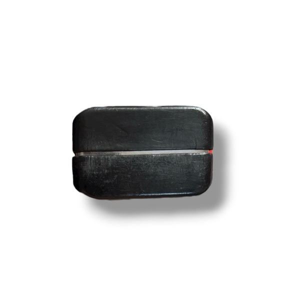 BVLGARI Black Rectangular Opticals Hard Case Empty main image 4